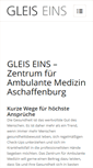 Mobile Screenshot of gleiseins.net